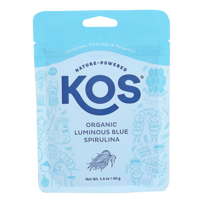 Kos - Blue Spirulina - 1 Each-1.4 Oz.