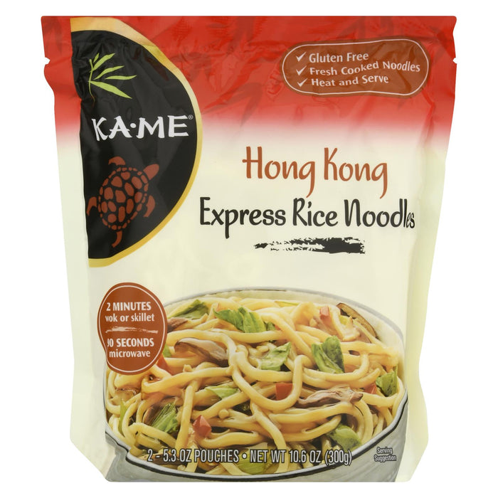 Ka'me - Rice Noodles Hong Kong - Case Of 6 - 10.6 Oz .