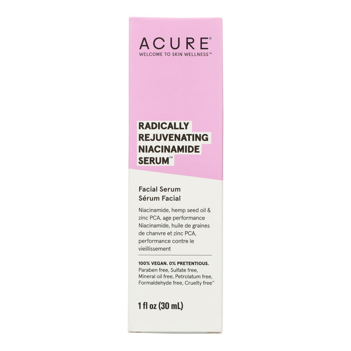 Acure - Niacinamde Serum Rejuvnte - 1 Each-1 Fz.