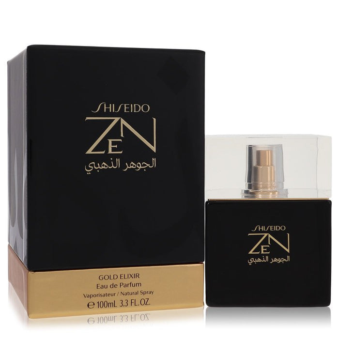 Zen Gold Elixir by Shiseido Eau De Parfum Spray 3.4 oz for Women.