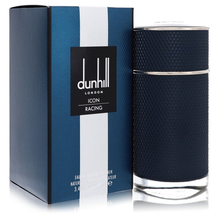 Dunhill Icon Racing Blue by Alfred Dunhill Eau De Parfum Spray 3.4 oz for Men.