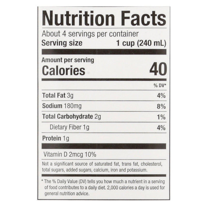 Pacific Natural Foods Almond Original -Unsweetened - Case Of 12 - 32 Fl Oz.