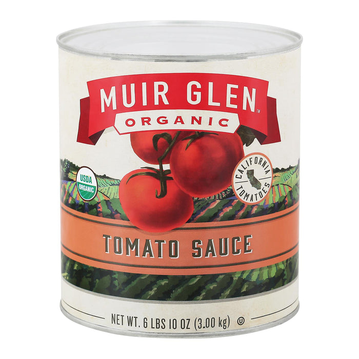 Muir Glen Organic Tomato Sauce - Case Of 6 -106 Fl Oz