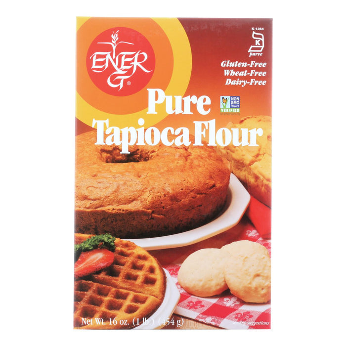 Ener-g Foods - Flour -Tapioca - Pure - Wheat Free - 16 Oz - Case Of 12