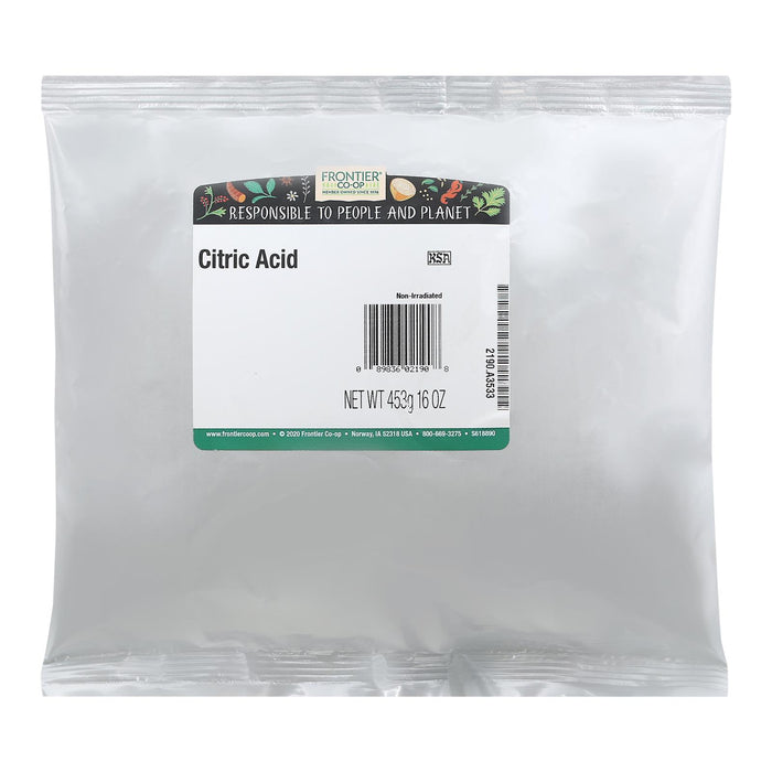Frontier Herb - Citric Acid - 1 Each -1 #