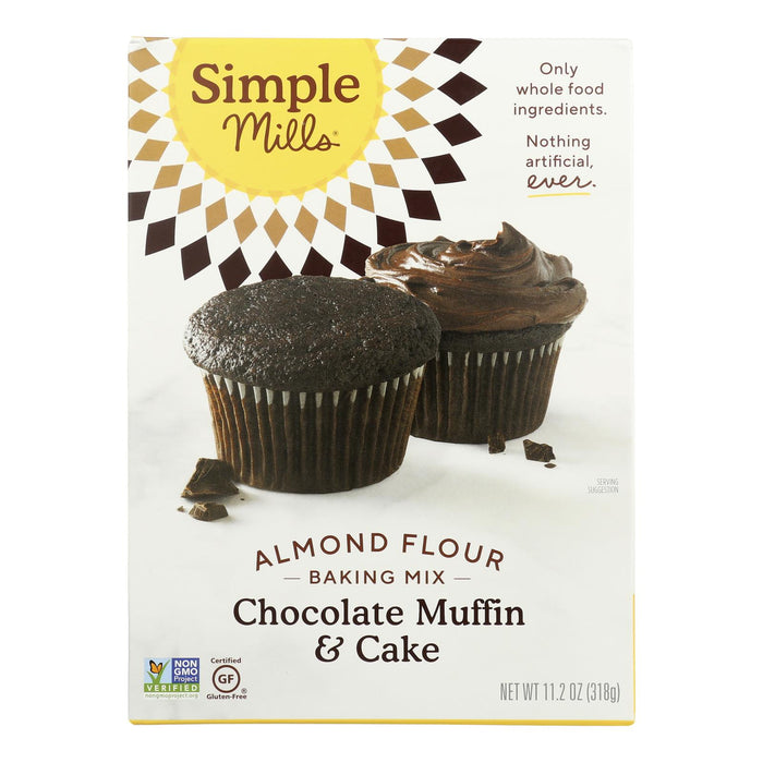 Simple Mills - Mix Chocolate Muffin Cake - Case Of 6-11.2  Oz