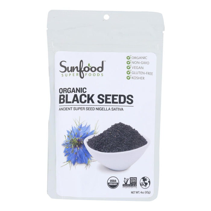 Sunfood - Black Seeds Organic - 1 Each-4 Oz.