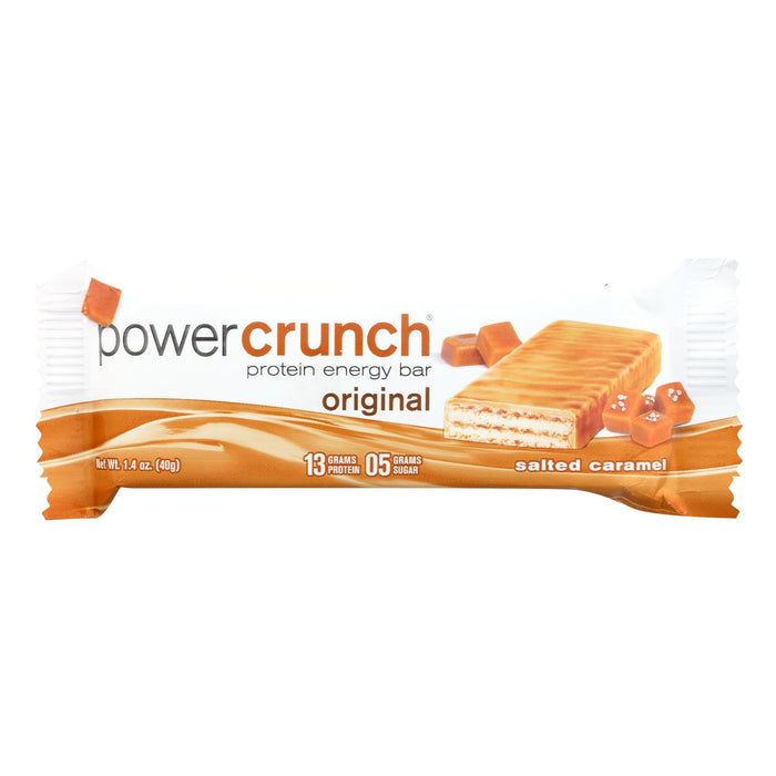 Power Crunch Bar - Original - Salted Caramel - 1.4 Oz - Case Of 12.