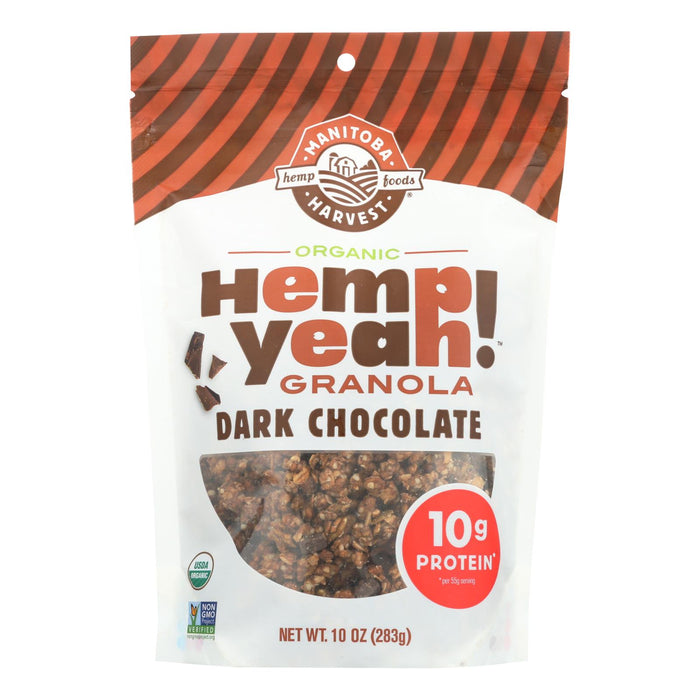 Manitoba Harvest - Granola Hemp Dark Chocolate - Case Of 6 - 10 Oz.