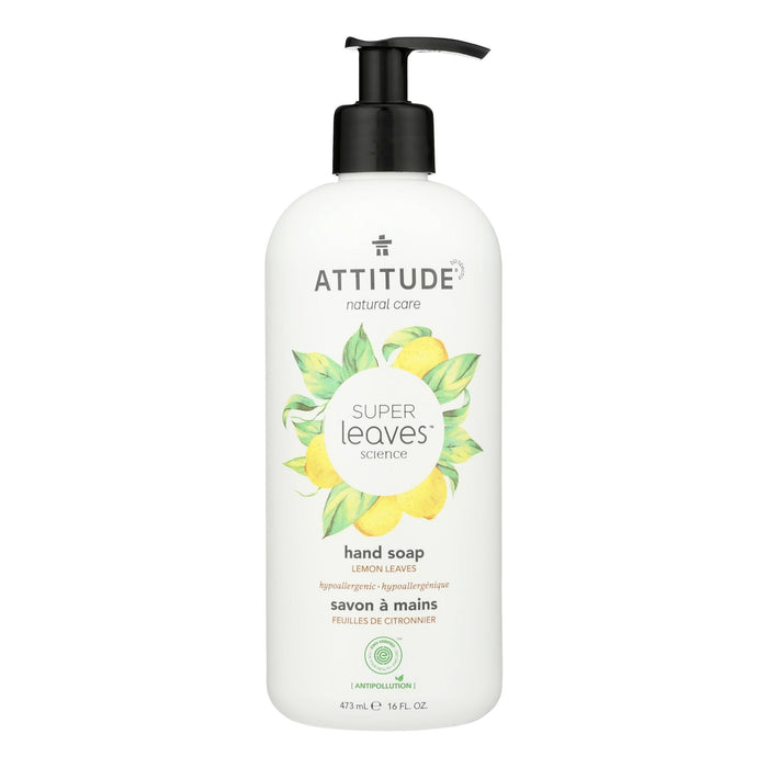 Attitude - Hand Soap Lemon Leaves - 1 Each-16 Oz.