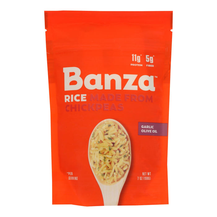 Banza - Rice Gar Olv Oil Chickpea - Case Of 6-7 Oz.