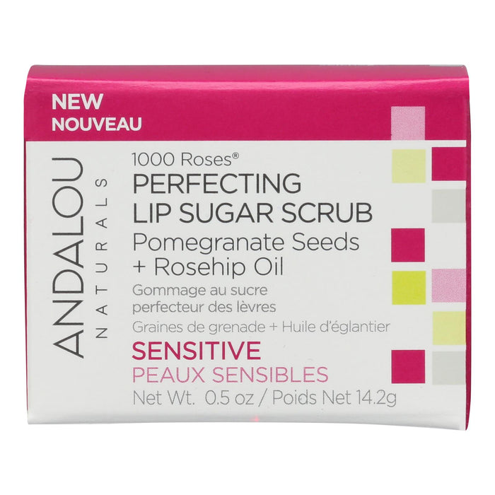 Andalou Naturals - Lip Sugar Scrub - 1 Each-0.5 Oz.