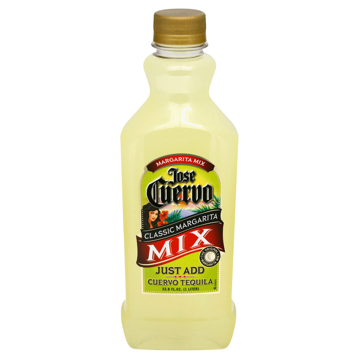 Jose Cuervo -Original Margarita Mix - Classic Lime - Case Of 12 - 33.8 Fl. Oz.