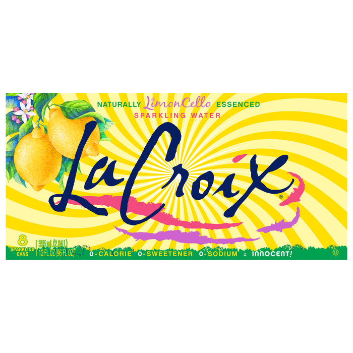 Lacroix - Sparkling Water Limoncello - Case Of 3-8/12 Fz.