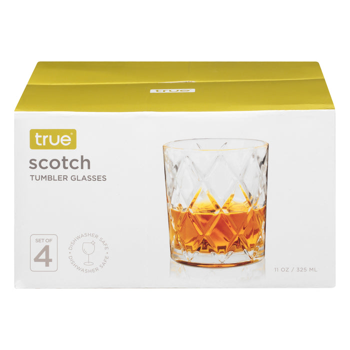 True - Scotch Glasses - Case Of 4-4 Ct.