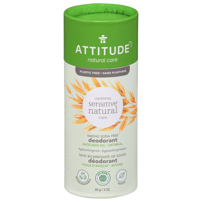 Attitude - Deodorant Snstv Avo Oil - 1 Each- 3 Oz