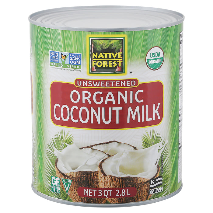 Native Forest Fair Trade Og Milk - Coconut - Case Of 6 - 96 Fl Oz