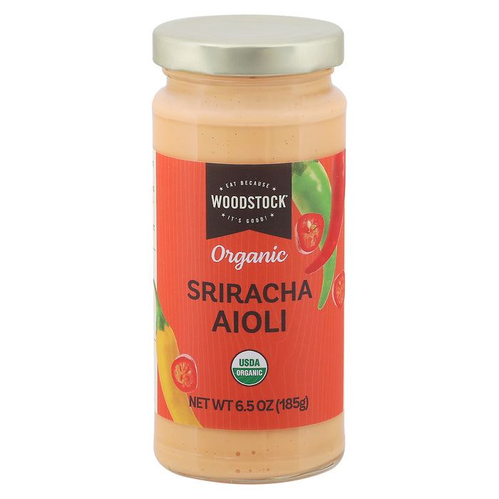 Woodstock - Sriracha Aioli - Case Of 6-6.5 Oz.