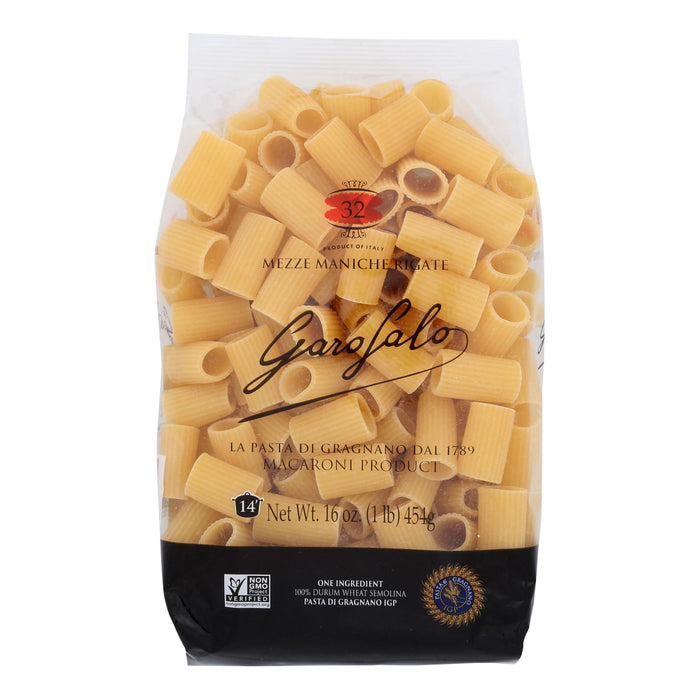 Garofalo - Pasta Mezze Maniche Rigat - Case Of 12 -16 Oz