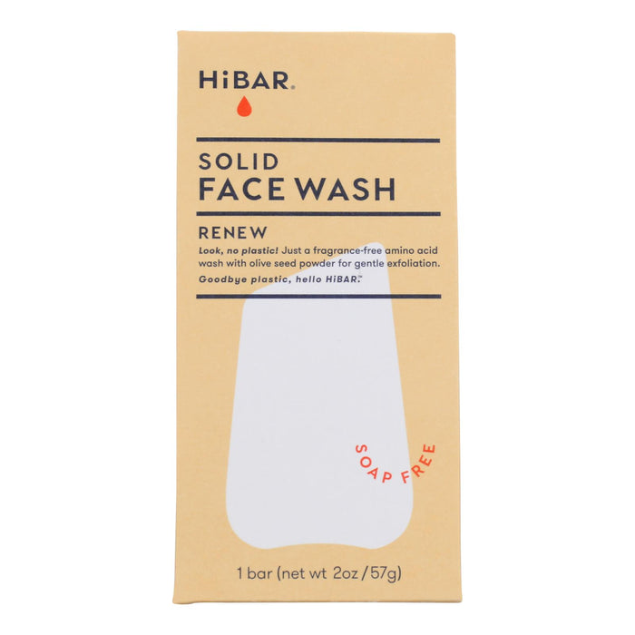 Hibar Inc - Face Wash Renew Solid - 1 Each- 2 Oz