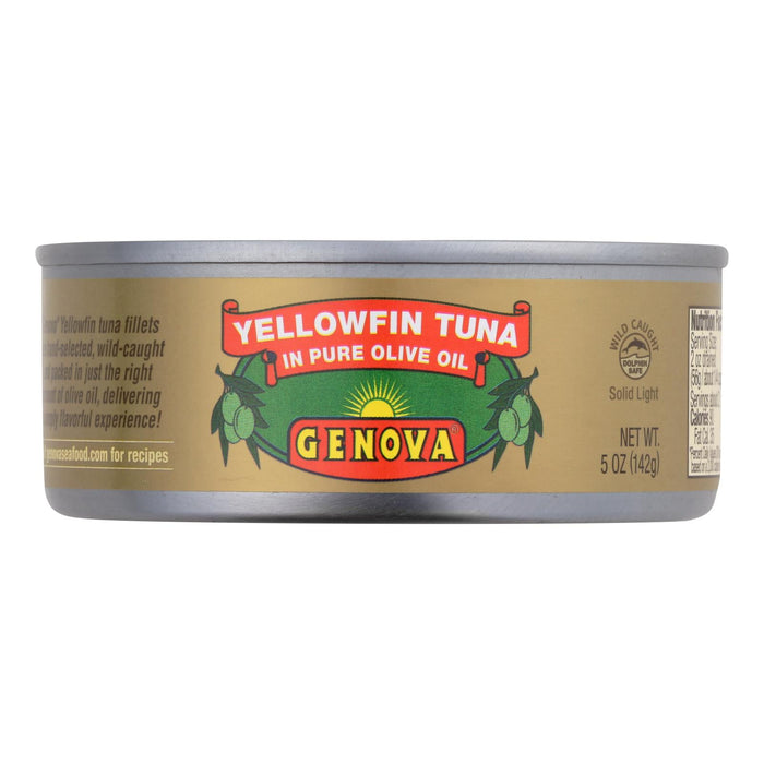 Genova - Yellowfin Tuna In Olv Oil - Case Of 12-5 Oz.