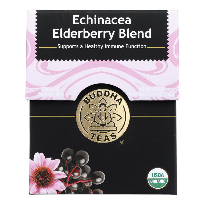 Buddha Teas - Tea Echin Elbry Blend - Case Of 6-18  Ct