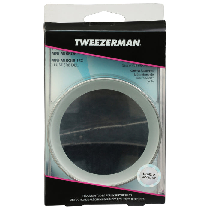 Tweezerman - Mirror Mini 15x Led Light - 1 Each- 1 Ea