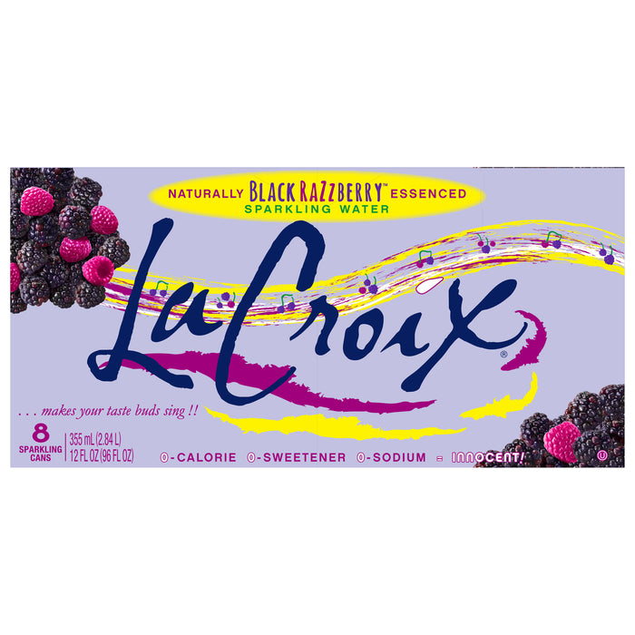 Lacroix - Sparkling Water Black Rzzlbrry - Case Of  3-8/12 Fz