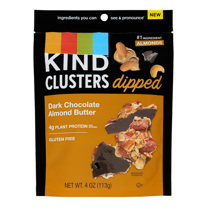 Kind - Clstr Dip Dkchoc Almond Butter - Case Of 8-4 Oz.