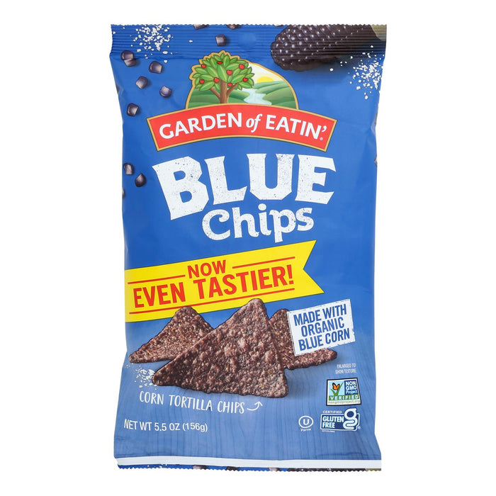 Garden Of Eatin' - Chip Blue Corn - Case Of 12-5.5  Oz