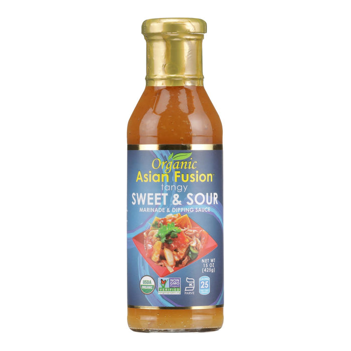 Asian Fusion Sauce -Sweet And Sour - Case Of 6 - 15 Fl Oz.