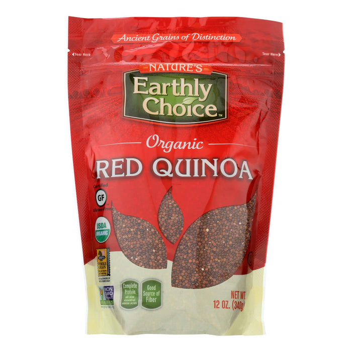 Nature's Earthly Choice Premium Red Quinoa -Case Of 6 - 12 Oz.