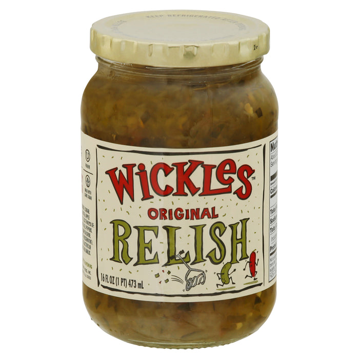 Wickles Relish -Original - Case Of 6 - 16 Fl Oz