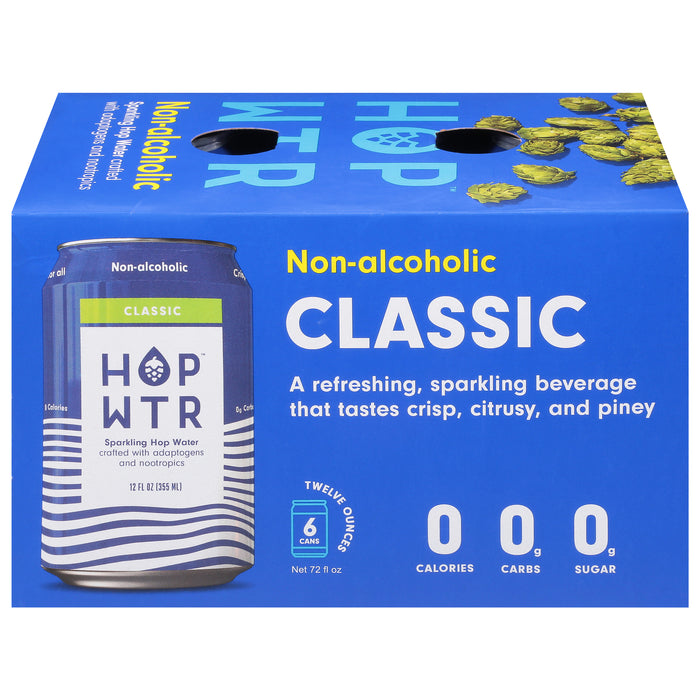 Hop Water - Hop Water Spk Classic 6pk - Case Of 4- 6/12 Fz