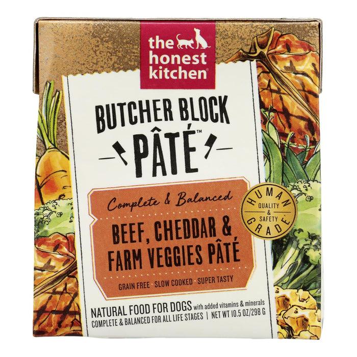 The Honest Kitchen - Dog Fd Pate Beef Cheddar - Case Of 6- 10.5 Oz