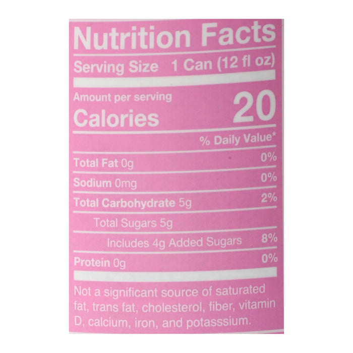 Poppi -Prebio Soda Raspberry Rse - Case Of 12-12 Fz