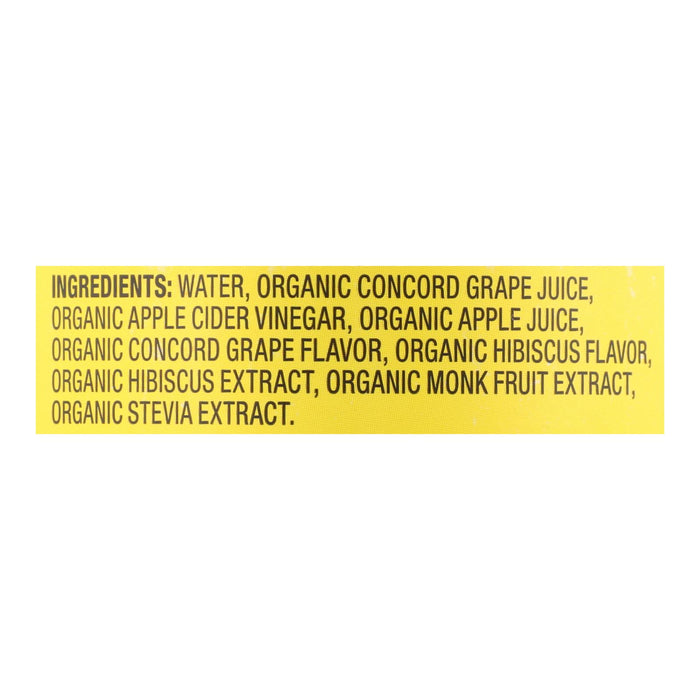 Bragg -Apple Cider Vinegar Grp Hibiscus Refresh - Case Of 12-16 Fz