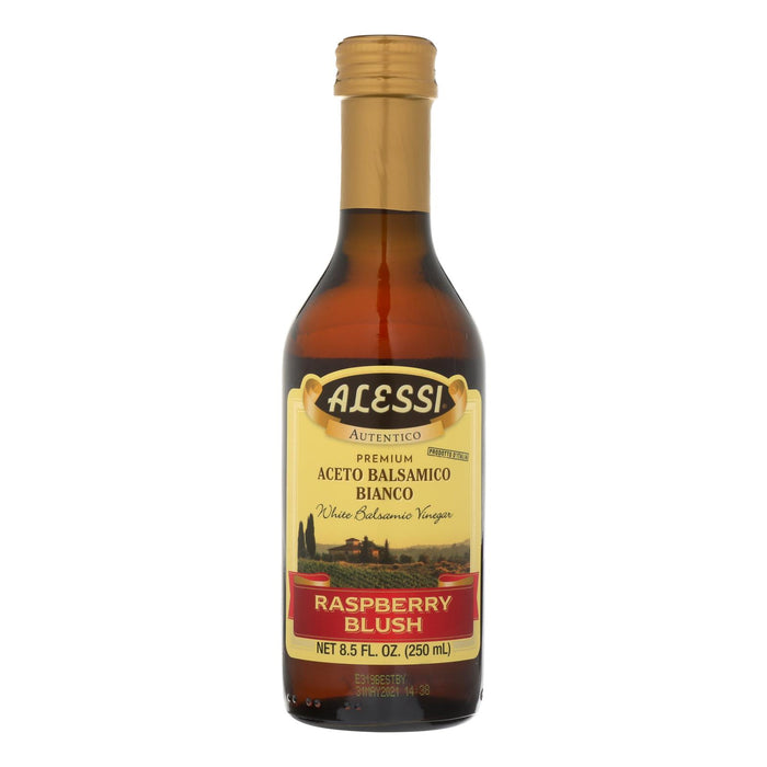 Alessi - Vinegar - White Balsamic Raspberry Blush - Case Of 6 - 8.5 Fl Oz