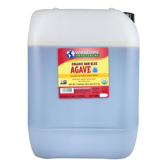 Wholesome Sweeteners Blue Agave -Sweeteners - Case Of 1 - 5 Gal