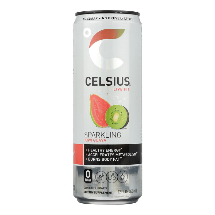 Celsius Inc. - Drink Sparkling Guava Kiwi - Case Of 12 -  12 Fz