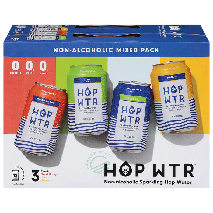 Hop Water - Hop Water Spk Variety 12pk - Case Of 2-12/12  Fz