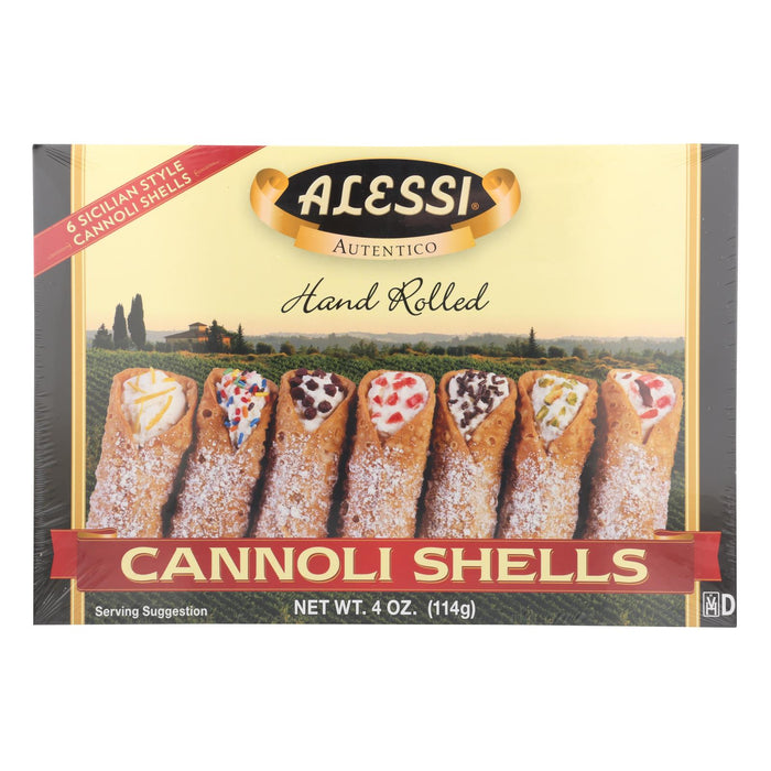 Alessi Cannoli Shells - Large -Case Of 12 - 4 Oz.