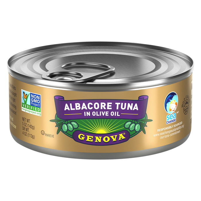 Genova - Albacore Tuna In Olv Oil - Case Of 12-5  Oz