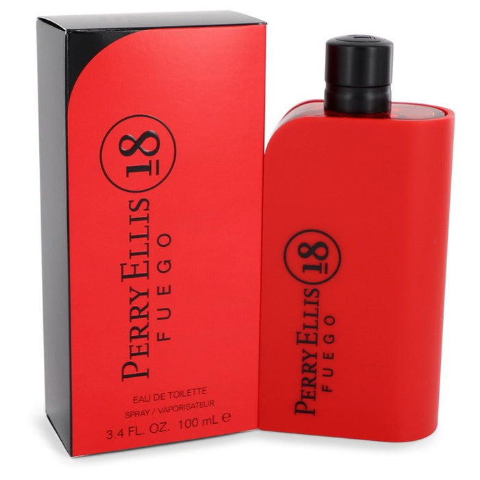 Perry - Ellis 18 Fuego by Perry Ellis Eau De Toilette Spray 3.4 oz for Men