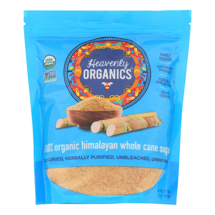 Heavenly Organics 100% Organic Heavenly Sugar -Case Of 6 - 20 Oz