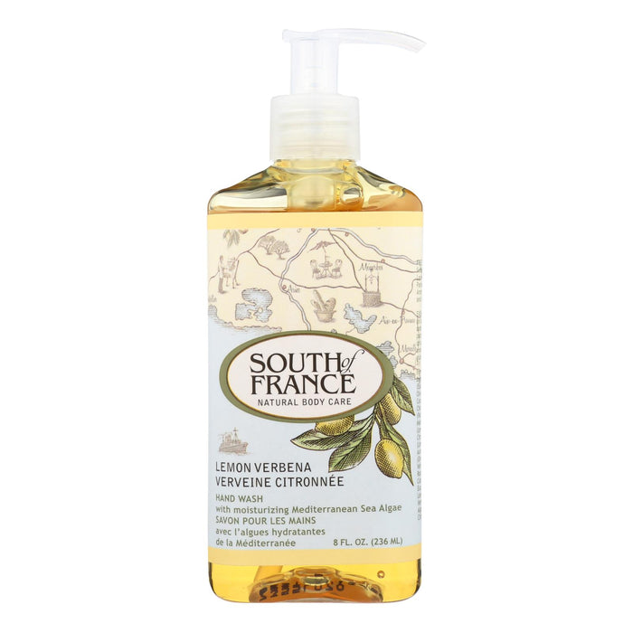 South Of France Hand Wash - Lemon Verbena - 8 Oz - 1 Each.