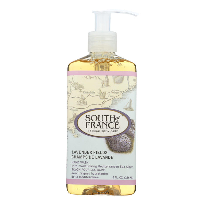 South Of France Hand Wash - Lavender Fields - 8 Oz - 1 Each.