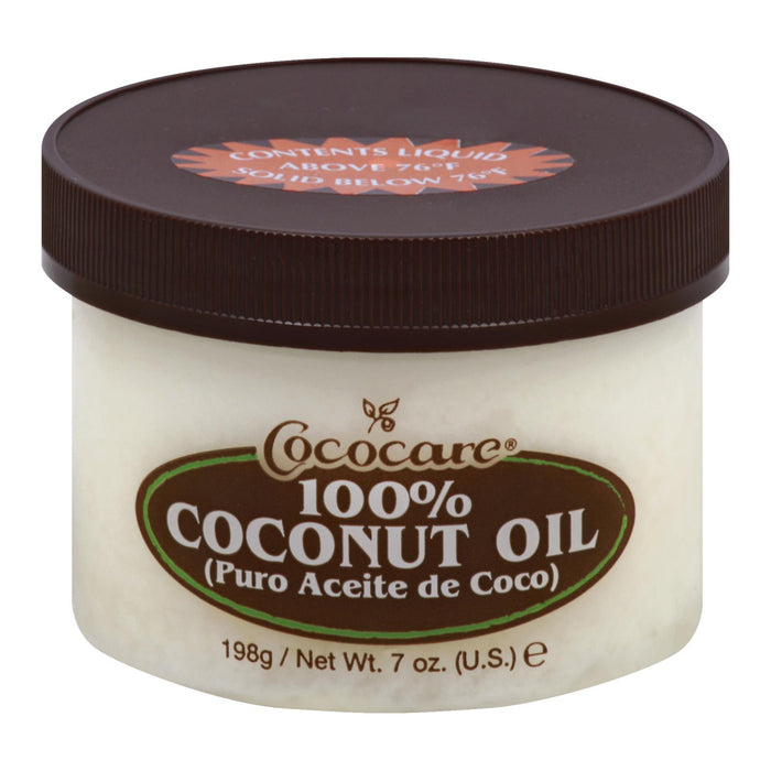 Cococare 100% Coconut Oil - 7 Oz.