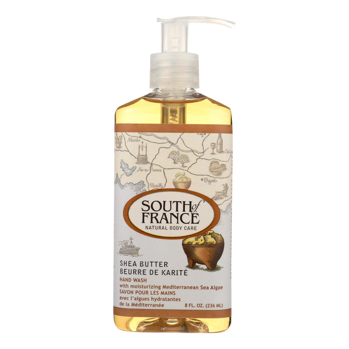 South Of France Hand Wash - Shea Butter - 8 Oz.