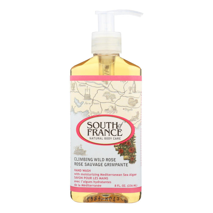 South Of France Hand Wash - Climbing Wild Rose - 8 Oz - 1 Each.